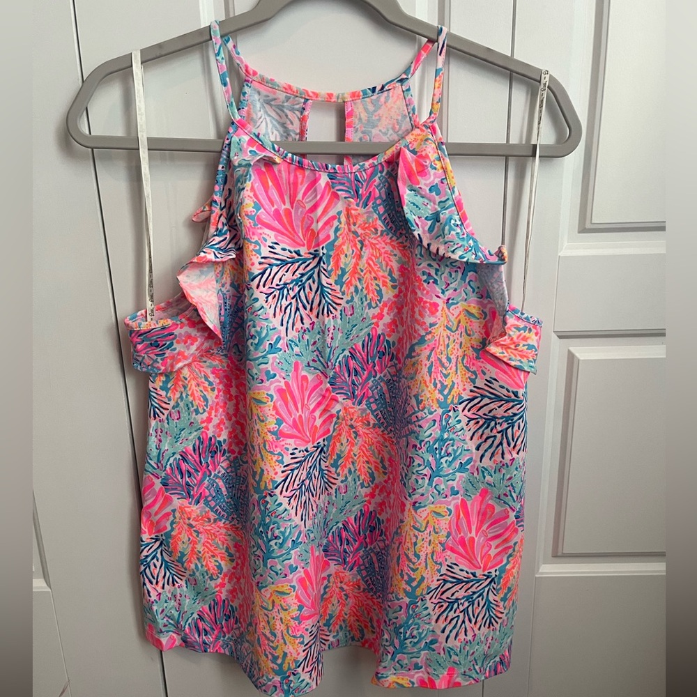 Billie tank top by Lily Pulitzer. Worn once for a few hours.